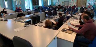 Aib di Borgo in assemblea, il saluto al presidente uscente La Guida - Aib di Borgo in assemblea, il saluto al presidente uscente