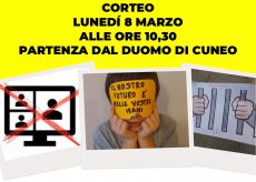 La Guida - In corteo a Cuneo contro la dad, la didattica a distanza