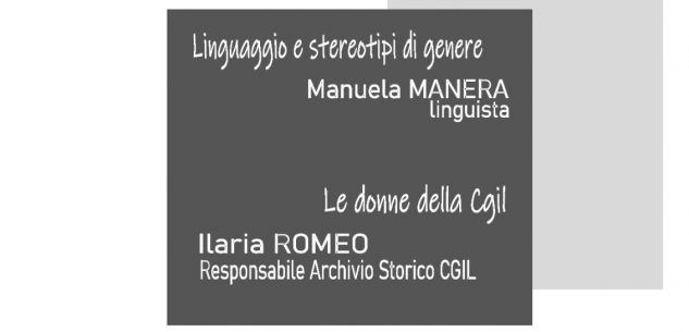 La Guida - Donne e linguaggio, un incontro web con la Cgil