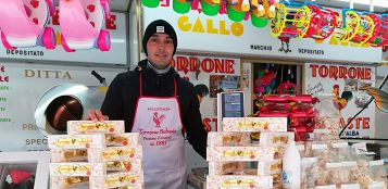 La Guida - Luca, da dieci anni “re del torrone” e delle fiere