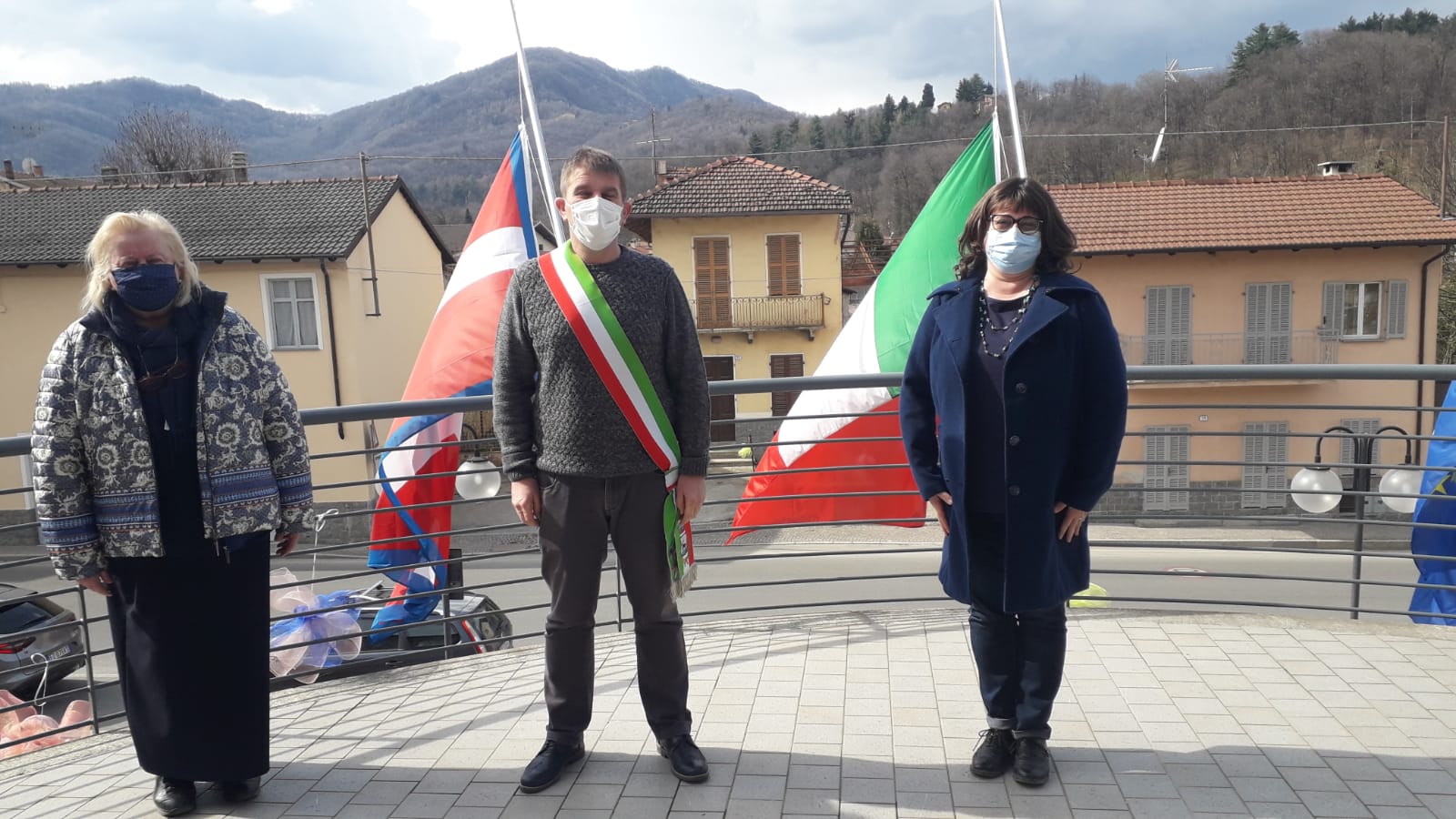 Cervasca - Commemorazione Covid- Amministratori