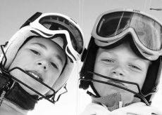 La Guida - Fabio Allasina  e Filippo Bernardi, giovani campioni nazionali di sci
