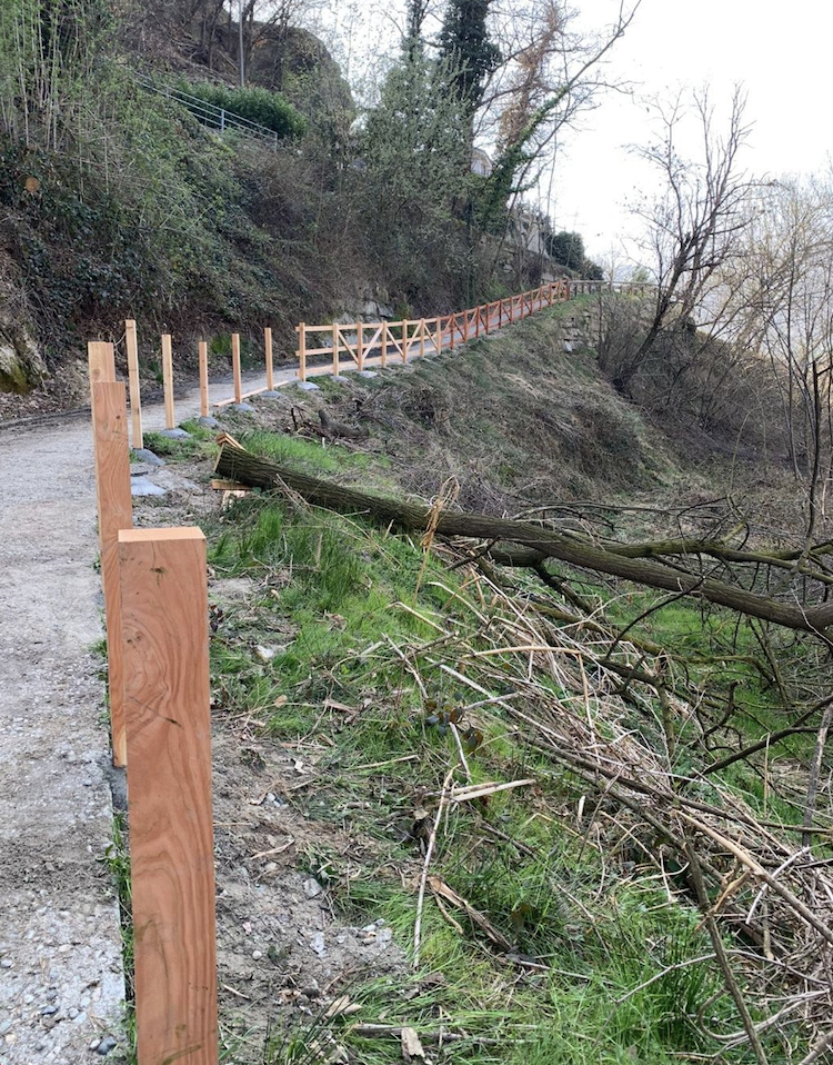 Rifreddo - barriere e staccionate in legno