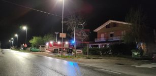 Busca: fiamme nella pizzeria in frazione Bosco La Guida - Busca: fiamme nella pizzeria in frazione Bosco