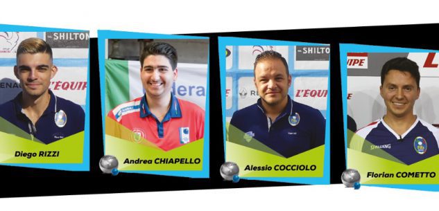 La Guida - Cometto, Chiapello, Rizzi e Cocciolo ai Masters de Petanque 2021