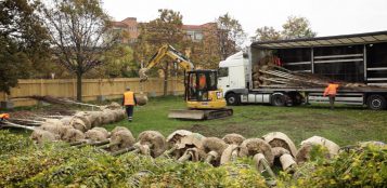 La Guida - Il videoracconto del Parco Parri che sta sorgendo alle porte della città