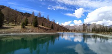 La Guida - Ecco le prime foto del lago di Varisella di Sampeyre