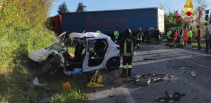 La Guida - Auto contro camion a Fossano