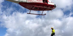 La Guida - Escursionista soccorso lungo la via ferrata Bec Valletta (video)