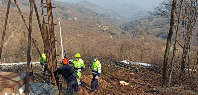 La Guida - Valmala, ripuliti i sentieri al Colle della Croce e intorno al ripetitore telefonico