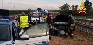 La Guida - Incidente in autostrada, quattro persone lievemente ferite