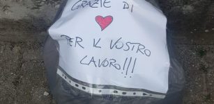 A Trinità trova un portafoglio nella spazzatura e lo consegna al sindaco La Guida - A Trinità trova un portafoglio nella spazzatura e lo consegna al sindaco