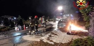 La Guida - Un morto nell’auto in fiamme a Cavallermaggiore e una donna ferita