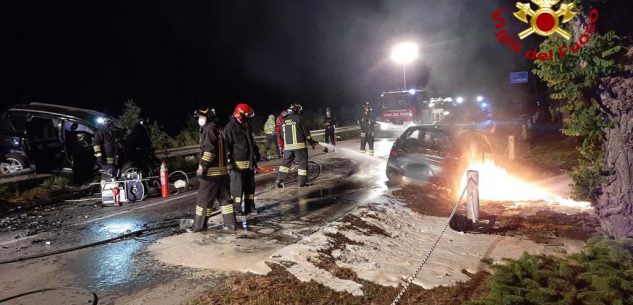 La Guida - Un morto nell’auto in fiamme a Cavallermaggiore e una donna ferita