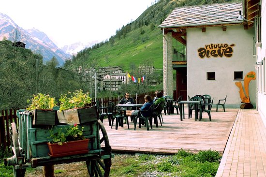 Il rifugio Alevè