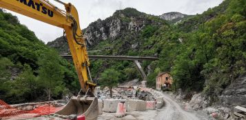 La Guida - I cantieri delle Gorges de Bergue in Val Roya (video)