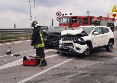 La Guida - Incidente sulla statale 231 a Fossano, tre feriti