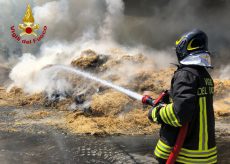 La Guida - Incendio in un fienile in frazione Gerbo a Fossano