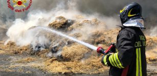 La Guida - Incendio in un fienile in frazione Gerbo a Fossano