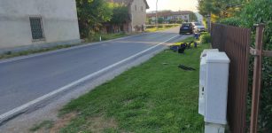 Moto contro auto sulla provinciale a Bosco di Busca La Guida - Moto contro auto sulla provinciale a Bosco di Busca