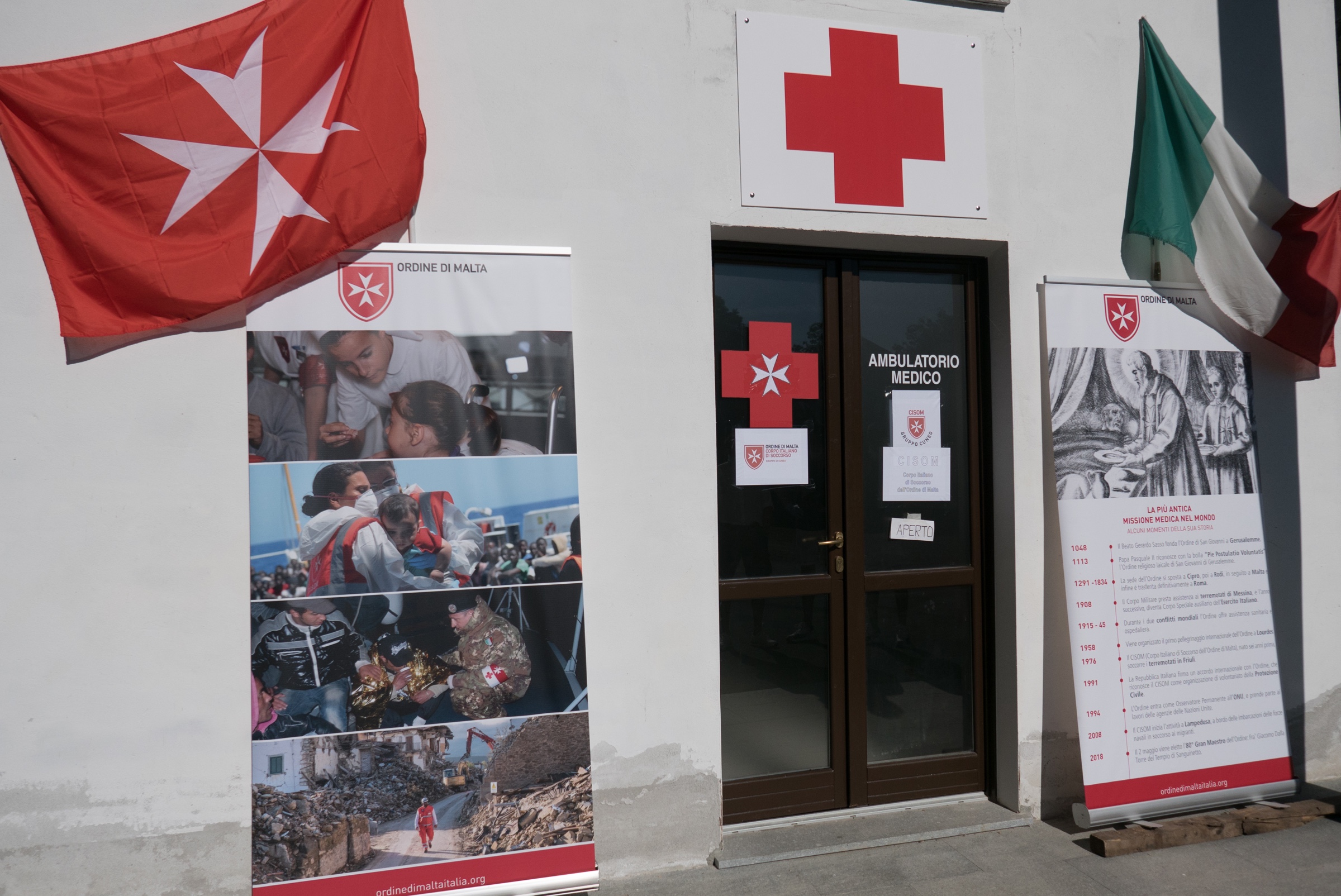 Ambulatorio medico al Santuario di Valmala