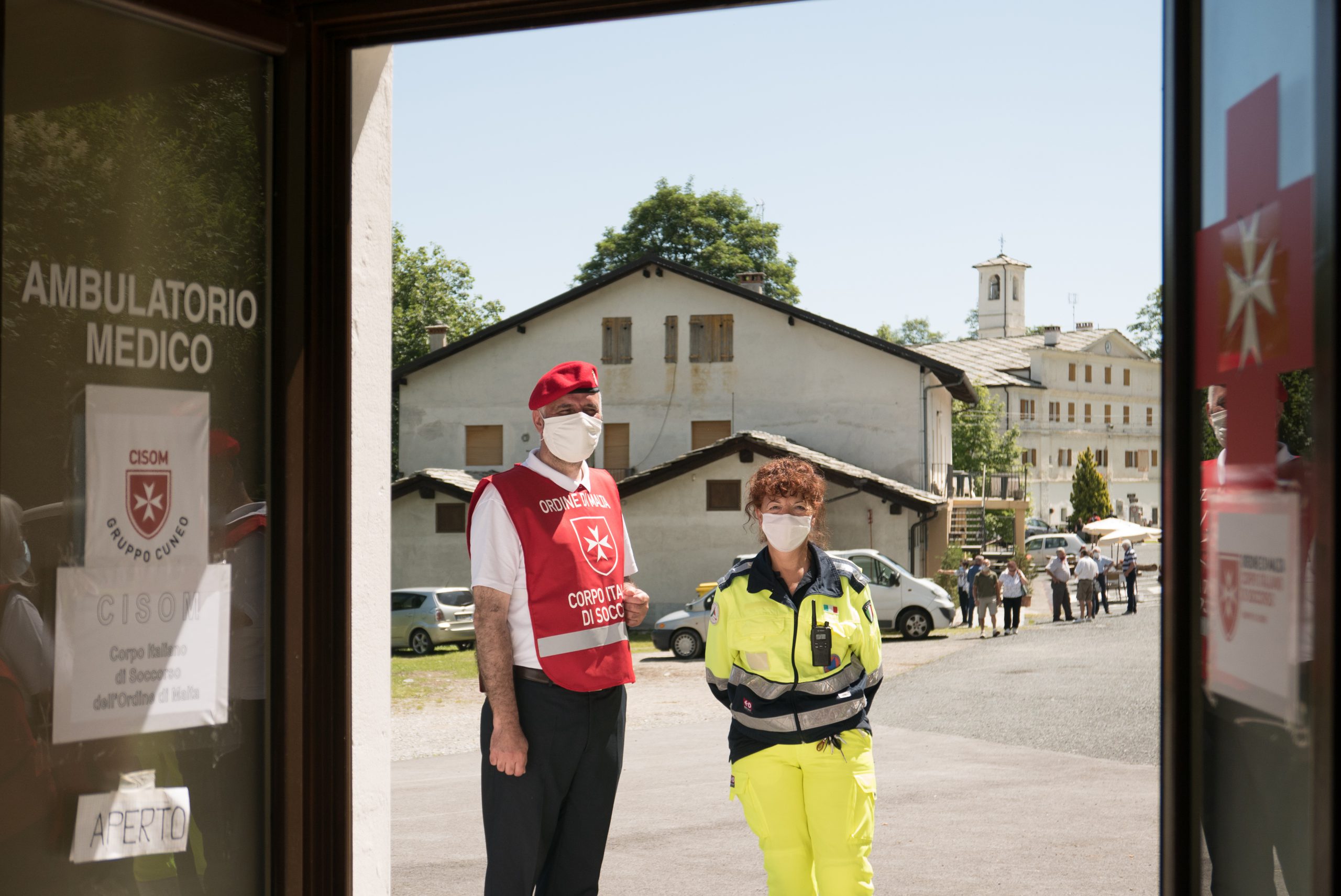 Ambulatorio medico al Santuario di Valmala