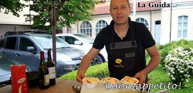 La Guida - Zabajone su coppetta di frutta (video)