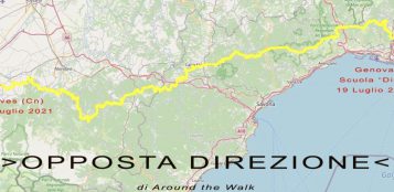 La Guida - “Opposta direzione”, riflessioni in cammino da Boves a Genova