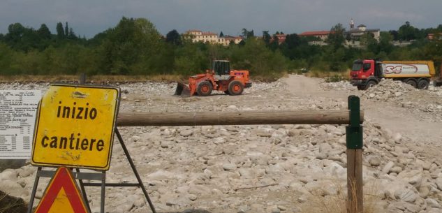 La Guida - Ricostruzione del guado nel Gesso tra Cuneo e Boves