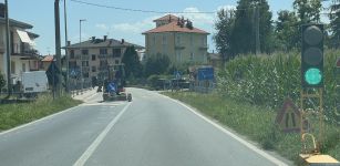La Guida - Semaforo all’imbocco della Valle Grana