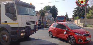 Incidente in frazione Cervignasco di Saluzzo La Guida - Incidente in frazione Cervignasco di Saluzzo