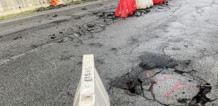 La Guida - Strada provinciale della Valle Varaita pericolosa a Sampeyre
