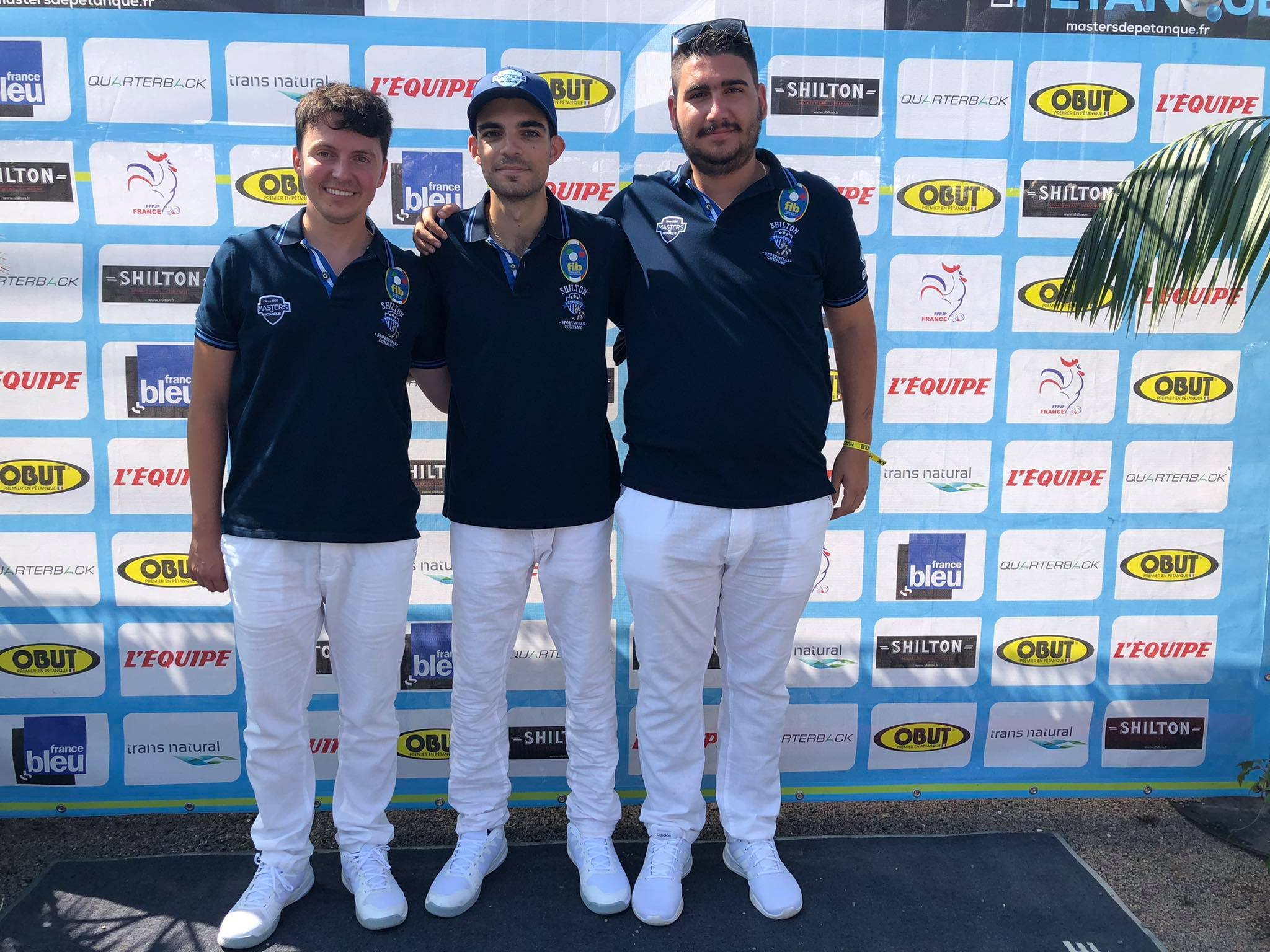 Italia ai Masters_Florian Cometto, Diego Rizzi e Andrea Chiapello