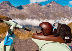 La Guida - Raduno della Vespa Piaggio a Limone Piemonte