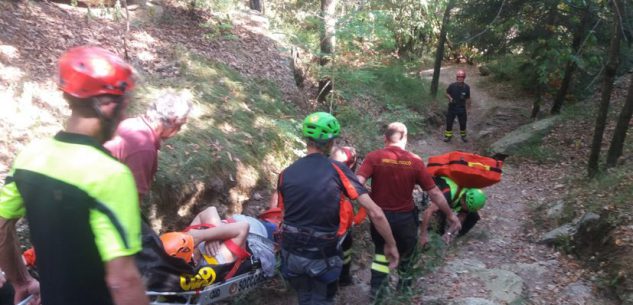 La Guida - Una escursionista infortunata soccorsa nella riserva dei Ciciu