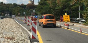 La Guida - I lavori sul ponte storico sul Gesso con qualche disagio per il traffico