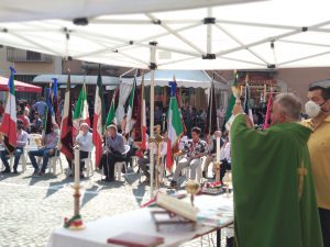Peveragno festa delle leve messa