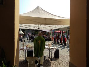 Peveragno festa delle leve messa