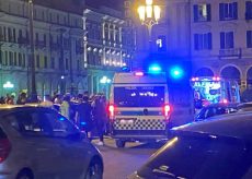 La Guida - Incidente in piazza Galimberti, ferito un motociclista