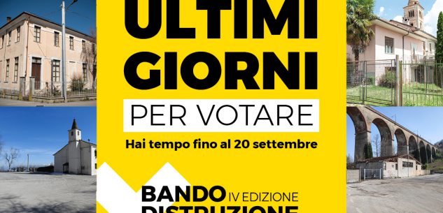 La Guida - Ultimi giorni per sostenere i progetti del  Bando Distruzione 2021