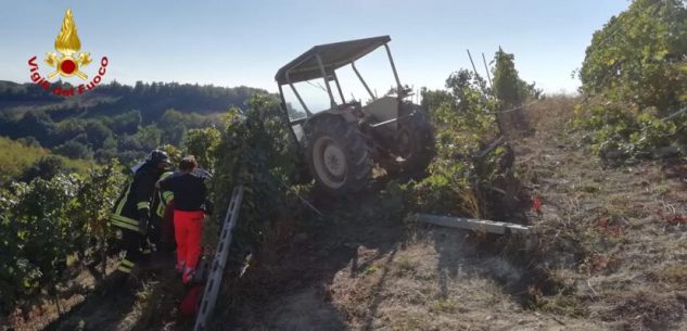 La Guida - Un ferito a Clavesana dopo un incidente sul trattore