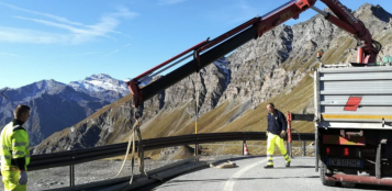 La Guida - Nuove barriere di sicurezza sulla provinciale del colle dell’Agnello