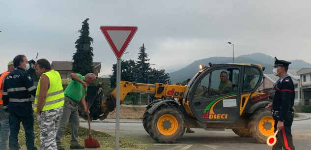 La Guida - Borgo San Dalmazzo, trattore perde rimorchio