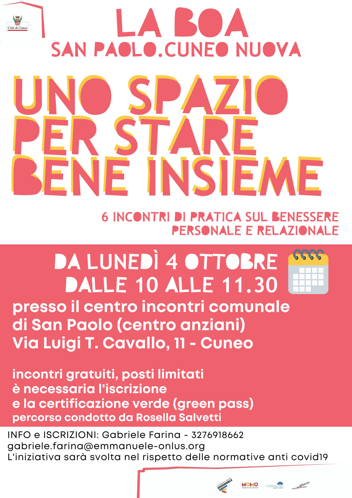 Uno spazio per stare bene insieme