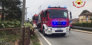 La Guida - Incendio in una cantina ad Alba, una persona soccorsa