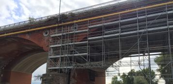 La Guida - Ponte sul Gesso, torna (per ora) il transito su due corsie in ingresso