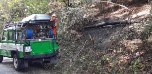 La Guida - Principio di incendio a Paniale, intervenuta la squadra Aib