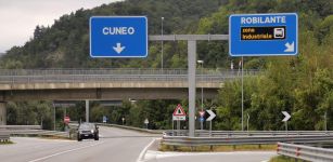 Nuovo cantiere sulla SS 20, a Robilante La Guida - Nuovo cantiere sulla SS 20, a Robilante