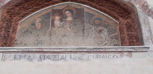 La Guida - In via Roma a Boves emerge scritta del XV secolo