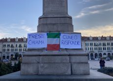 La Guida - Solidarietà a Trieste, manifestazion no green pass a Cuneo
